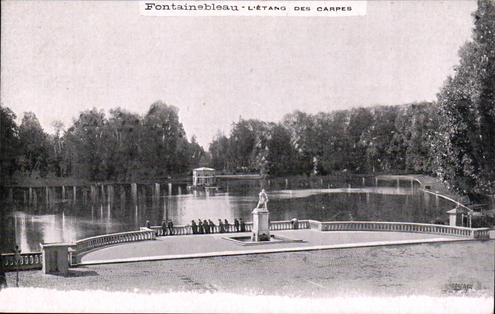 Fontainebleau — L'Étang des Carpes — éditeur SIACAGR