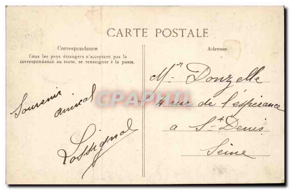 Foret de Montmorency - Chateau de la Chasse - Au Bords de l'Etang - CPA Pecheurs — Back