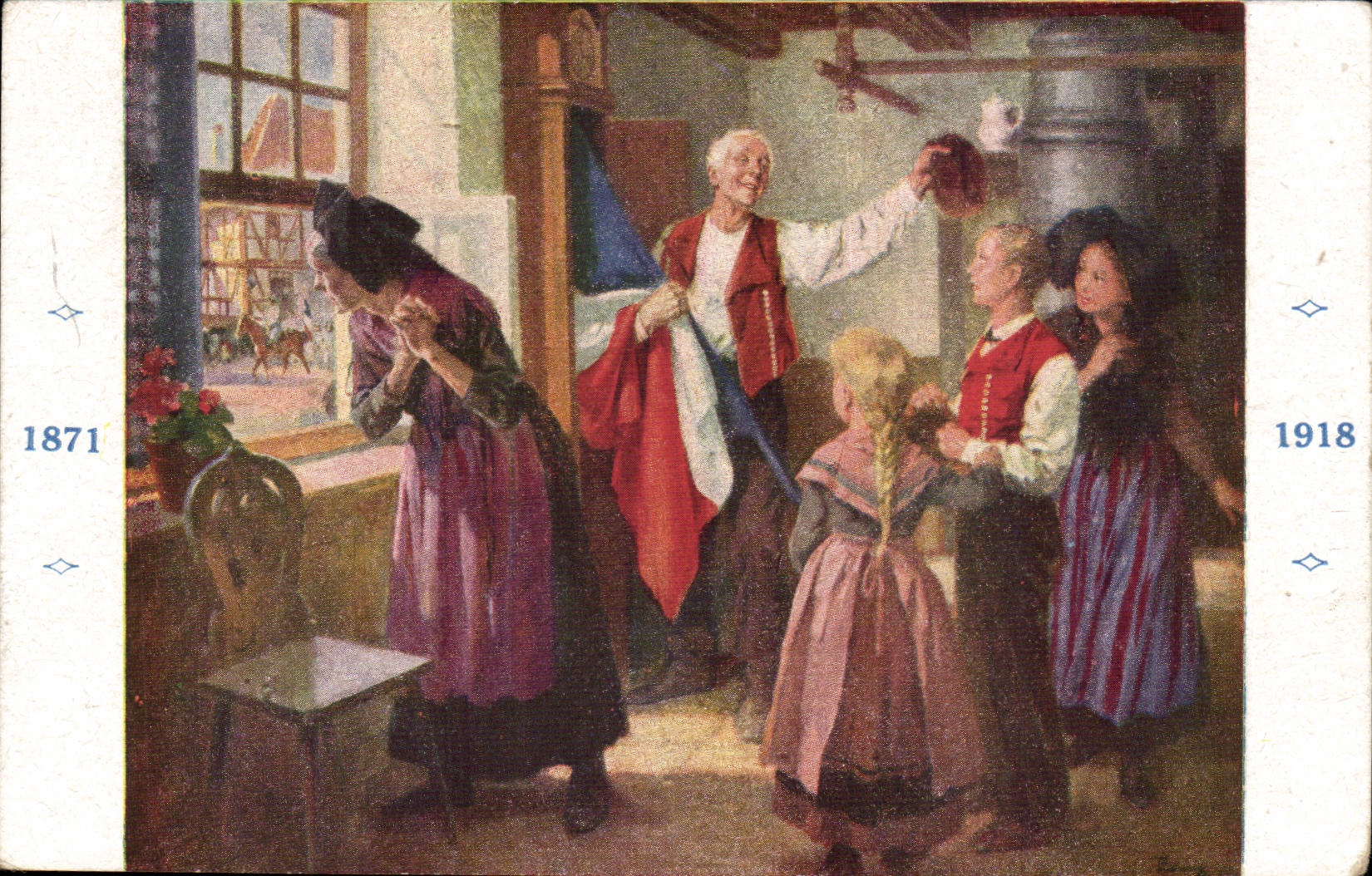 Alsace libérée — 1871-1918 — Édition des Trois Confeurs, Paris