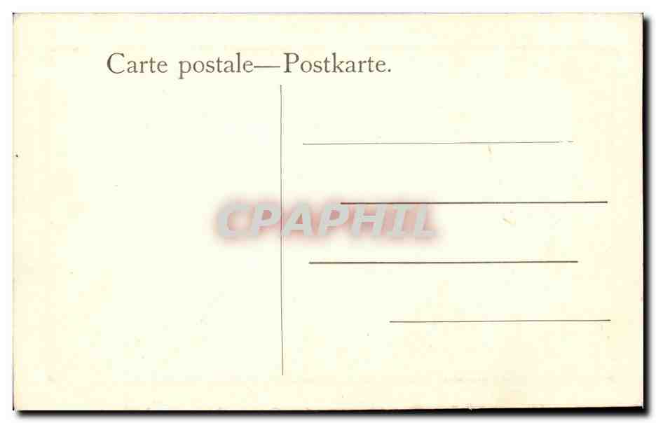 Animaux- Moutons au Paturage - Nach dem Regen - Sheep - Scharf - CPA  — Rückseite