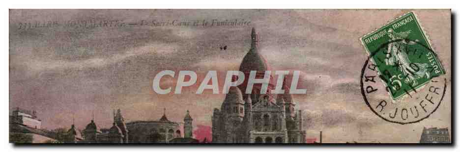 Paris - 14 - Montmartre - Sacre Coeur - - CPA 