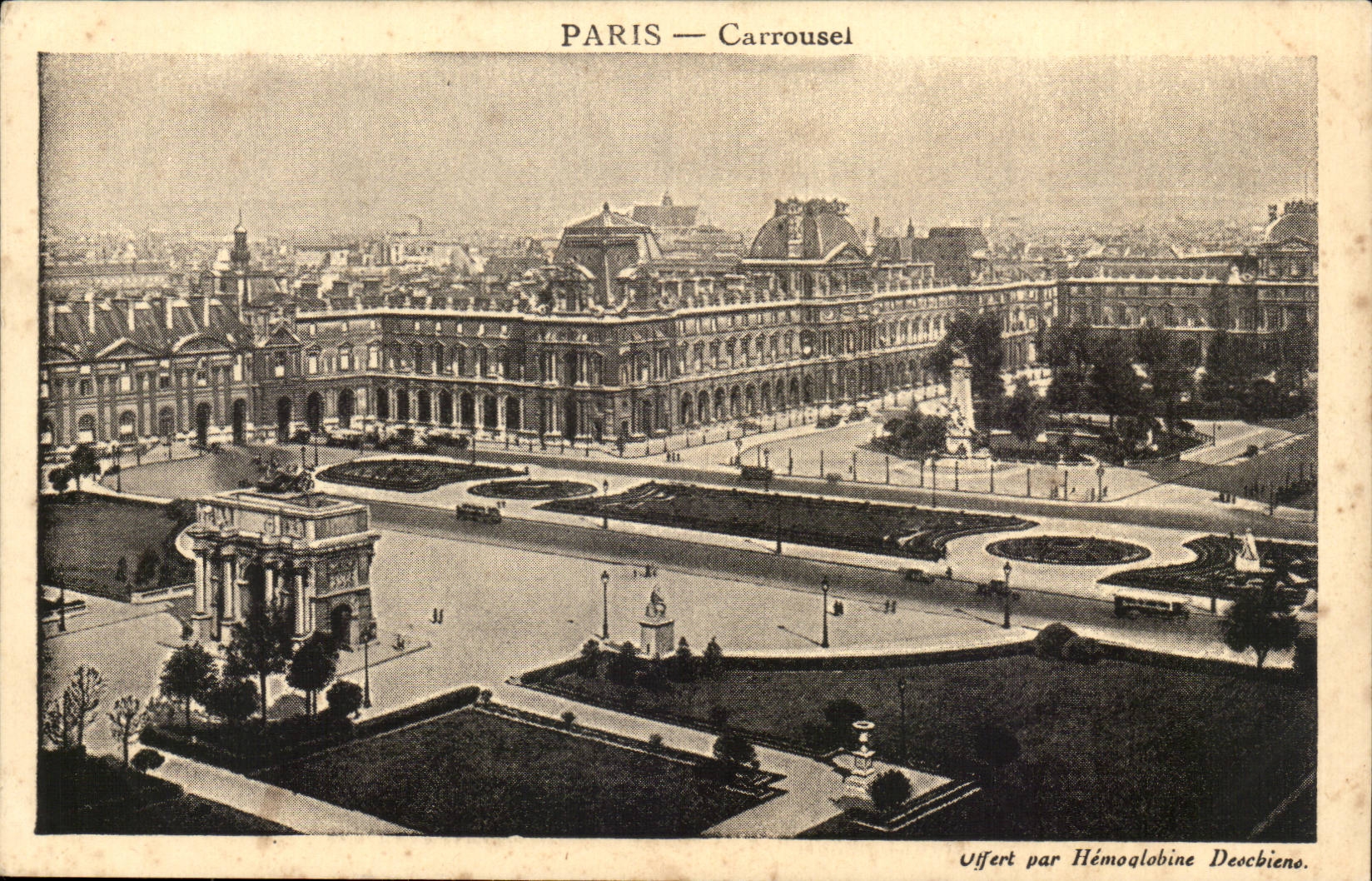 Paris CPA Carrousel