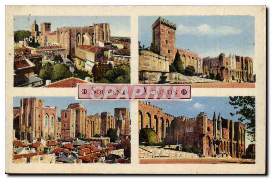 Avignon CPA Souvenir