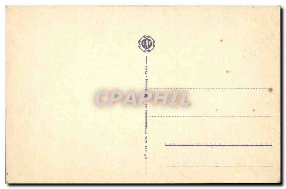 Avignon CPA Souvenir — Verso