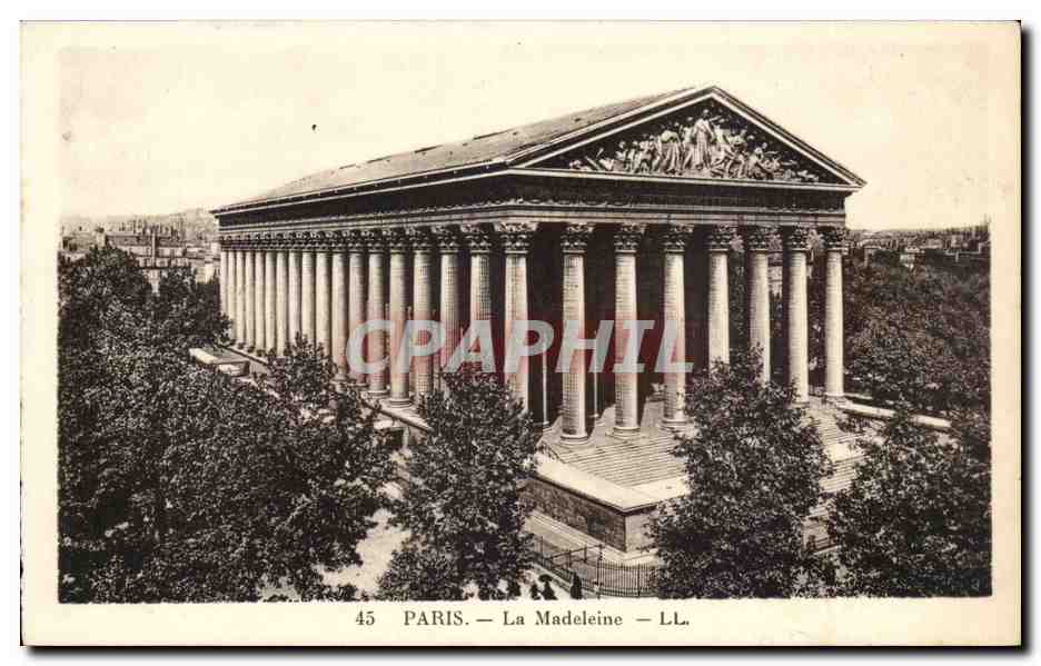 Paris CPA La Madeleine