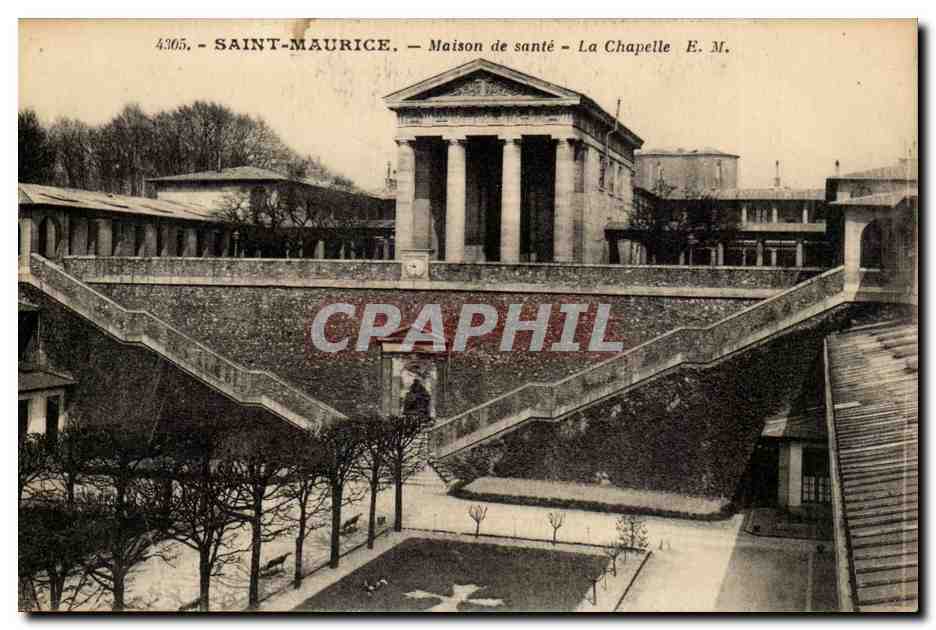 Saint Maurice CPa Maison de sante La chapelle