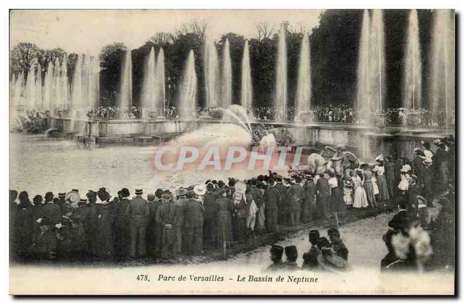 Versailles cPA Bassin de Neptune
