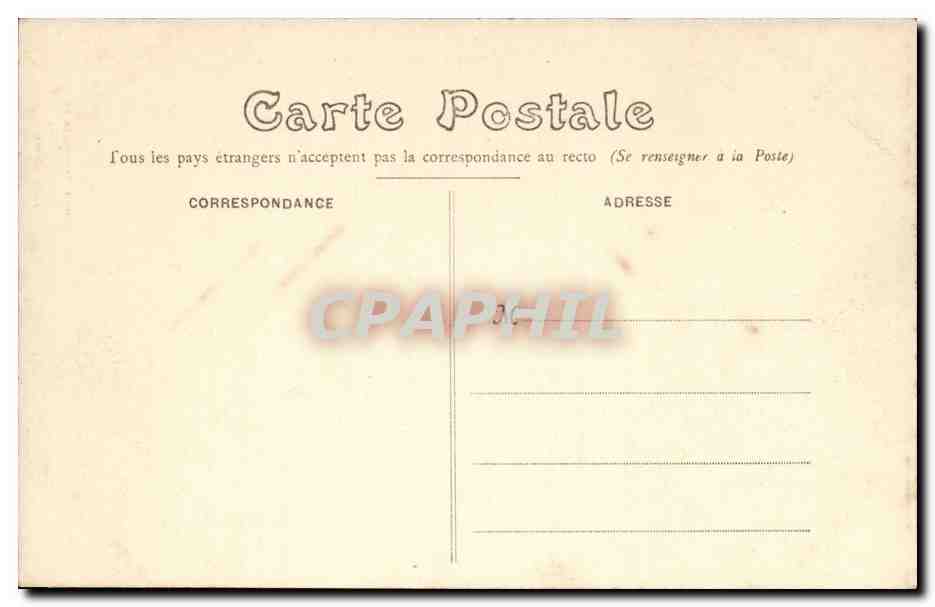 La Fleche CPA Le Pyranee militaire vu a vol d'oiseau — Rückseite