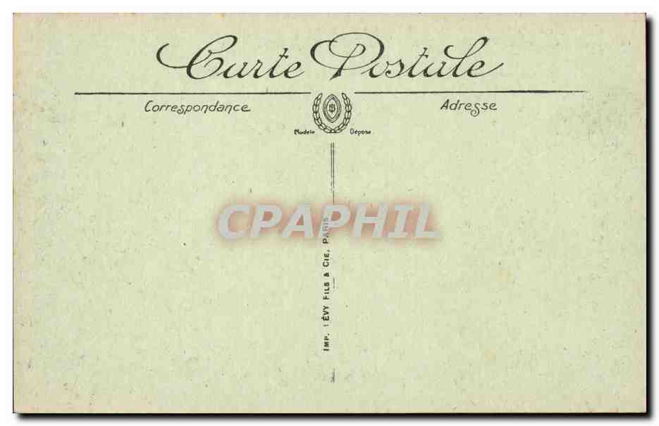 CPA Les ruines de la grande guerre Ruines du fort de la Pompelle — Rückseite