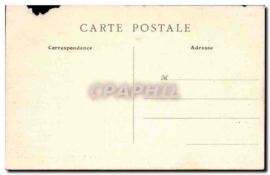 Sainte Menehould CPA Chambre historique de la famille royale — Back