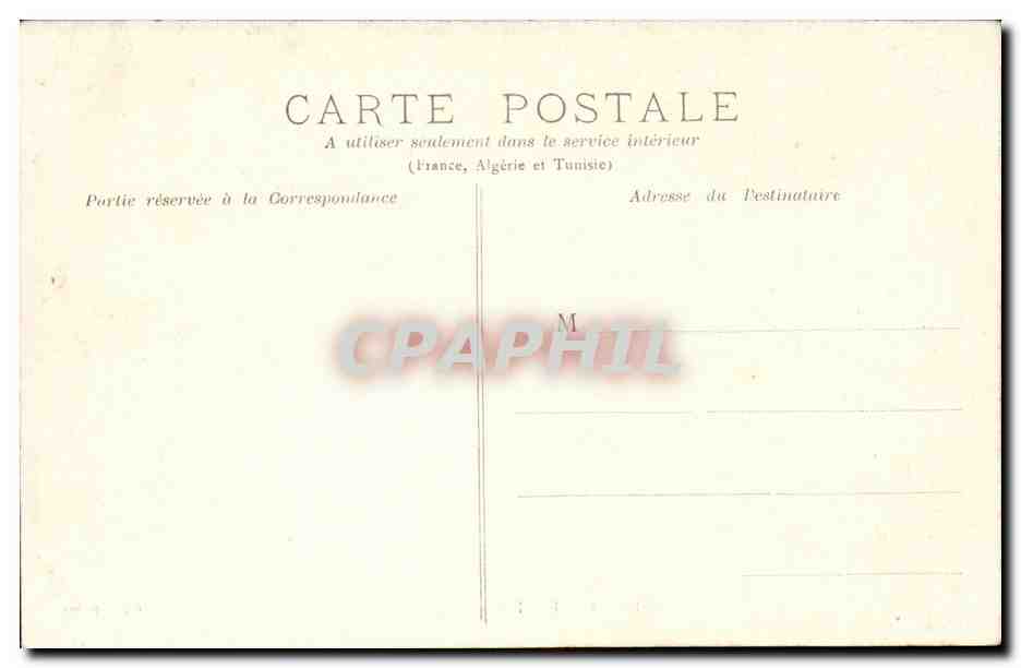 Reims CPA Hotel de ville — Verso