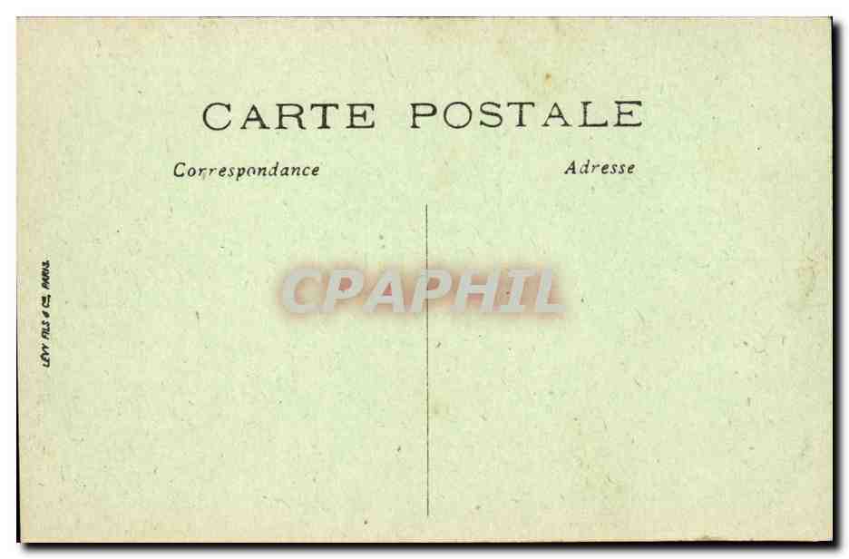 Camaret CPA La poinete des Pois — Rückseite