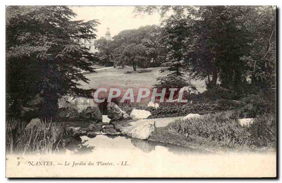 Nantes CPA Le jardin des plantes
