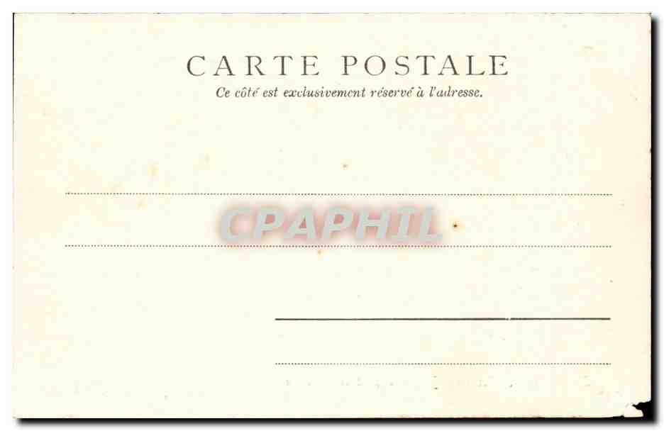 angers CPA Les penitentes actuellement justice de paix de la Doutre — Rückseite