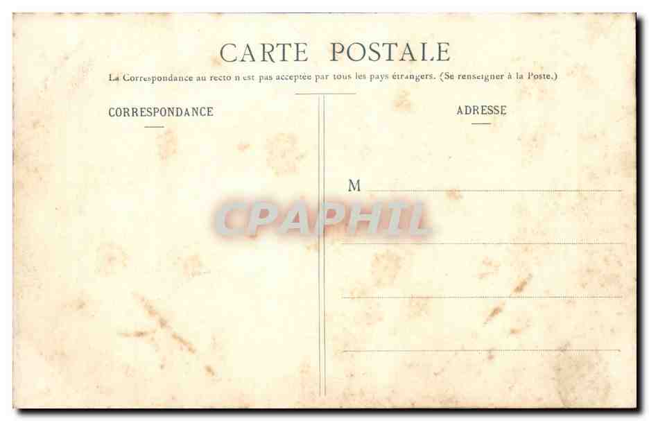 Environs de Moulins Engilbert - Chateau de Champdiou - CPA  — Rückseite