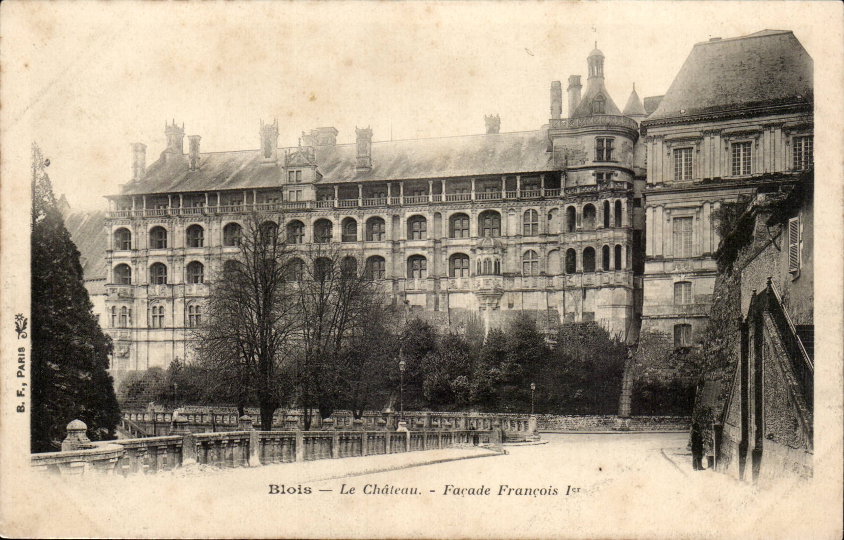 Blois - Le Chateau Facade Francois I - CPA 