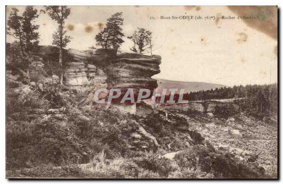 Mont Sainte Odile - Rocher d'Oberkirsch - CPA 