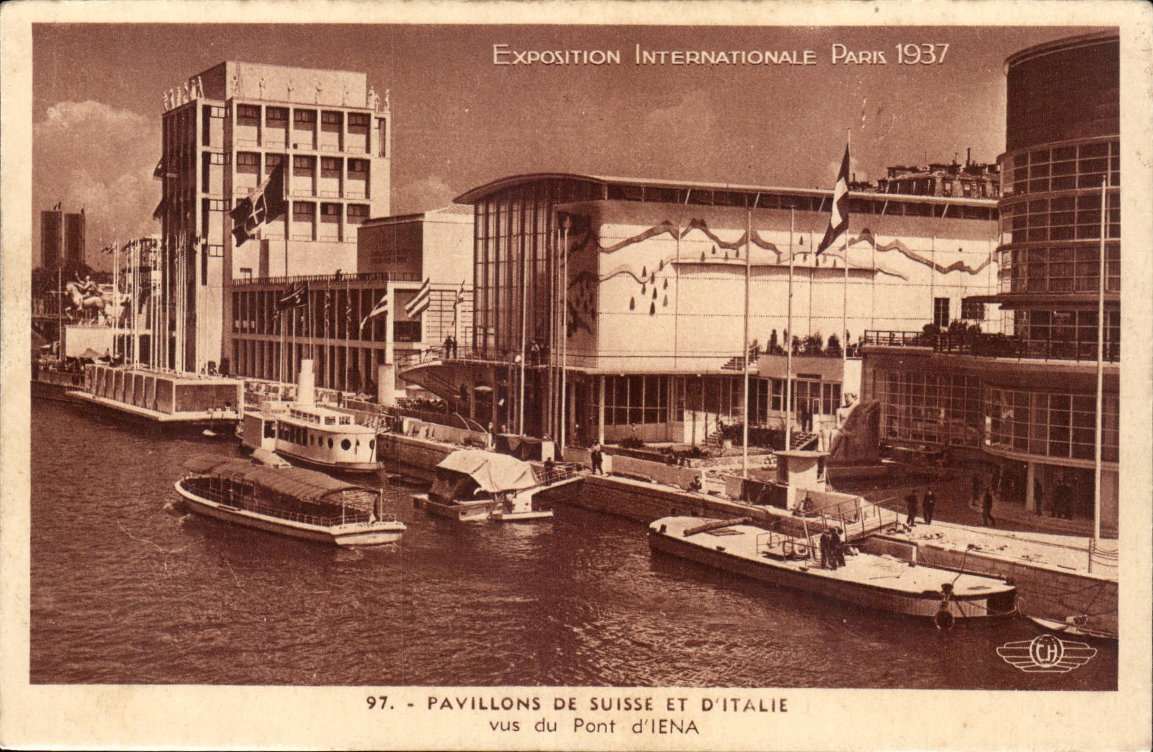 Paris - Exposition Internationale Paris 1937 - CPA 