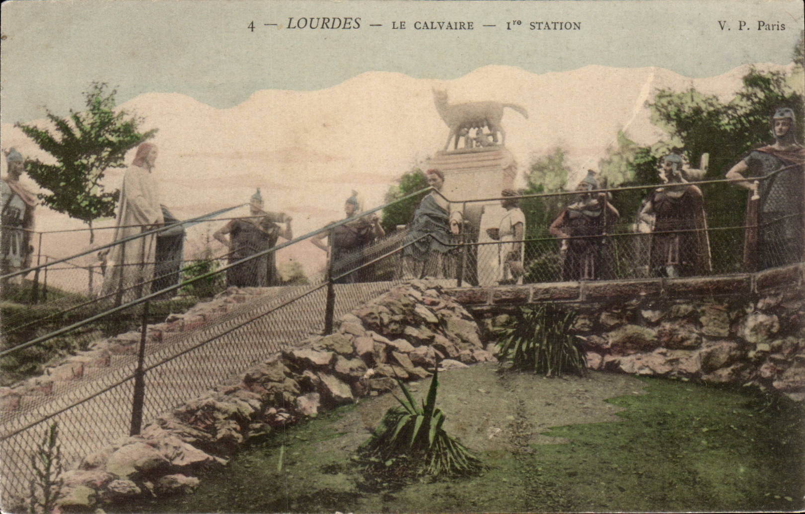 Lourdes - Le Calvaire I Station CPA 