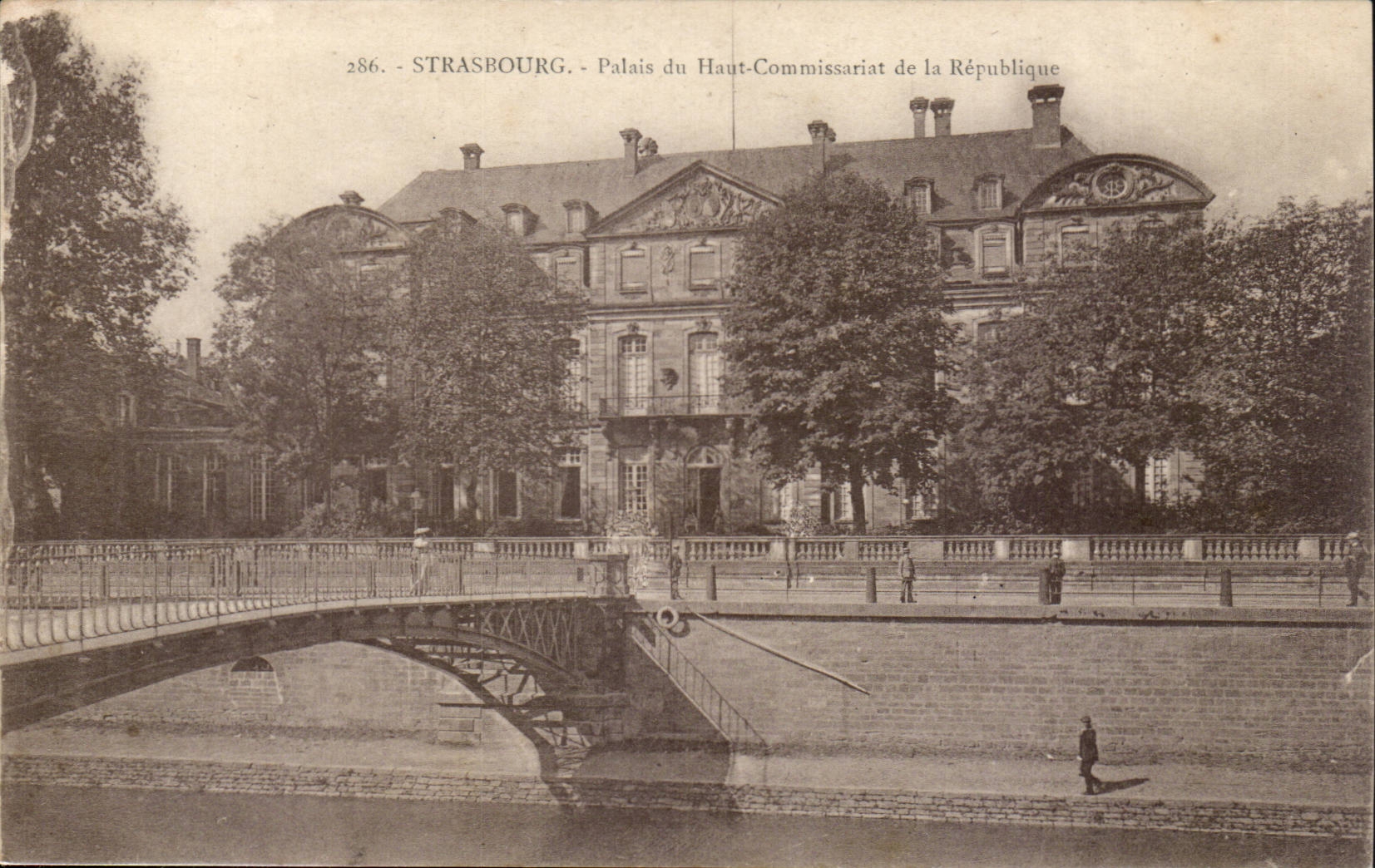 Strasbourg - Palais du Haut Commissariat de la Republique - CPA 