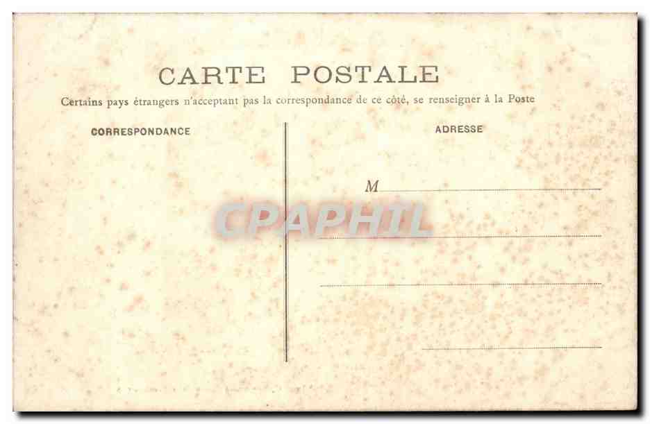 Bouillancourt en Sery CPA Chaetau d'Ansennes — Back