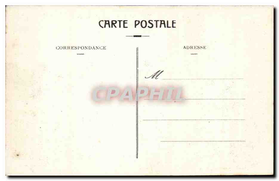 Clermont Dessous CPA Eglise et chateau — Back