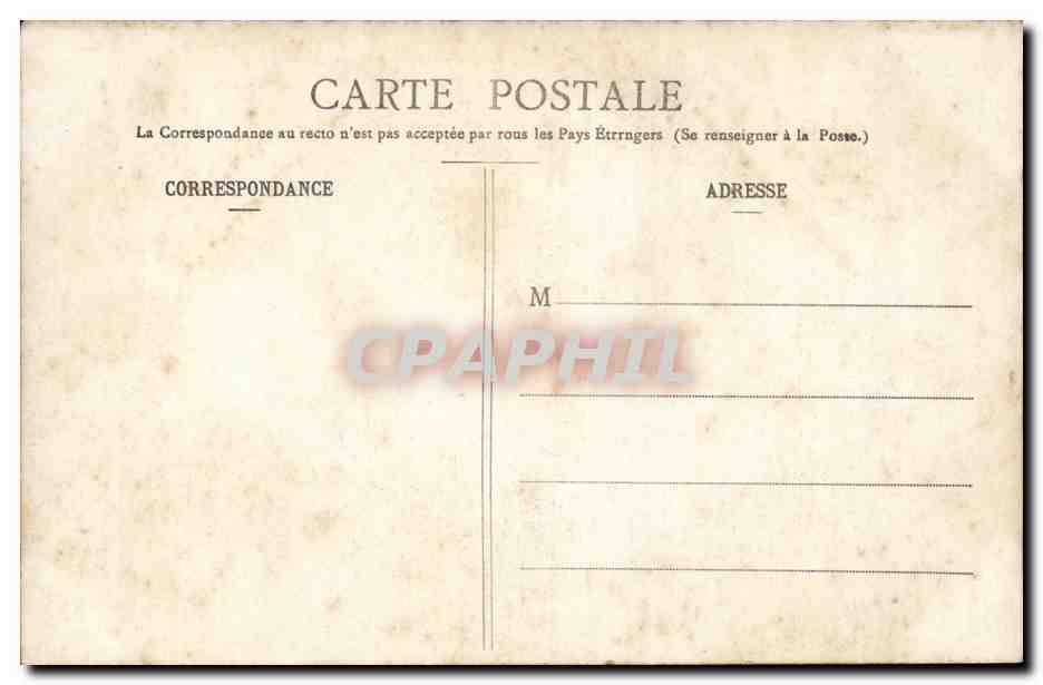 Coucy-le-Château — Le Château au XIIIe siècle — J. Lachèze, Éditeur, à La Brea — Rückseite