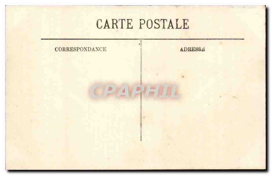 Lisieux — Vue à vol d’oiseau vers le Jardin Public — LL. — Verso