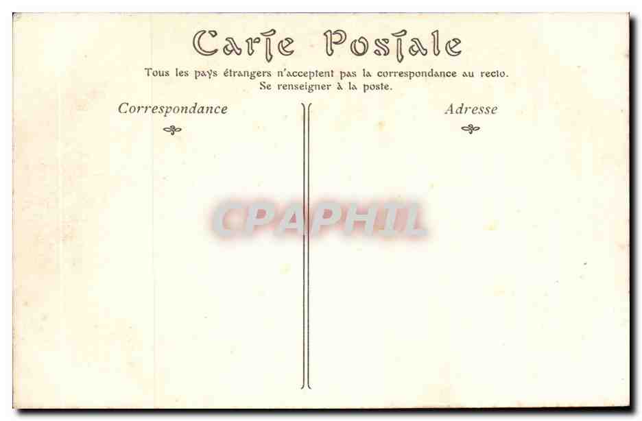 Saint Jean de luz CPA Le fort Socoa — Verso