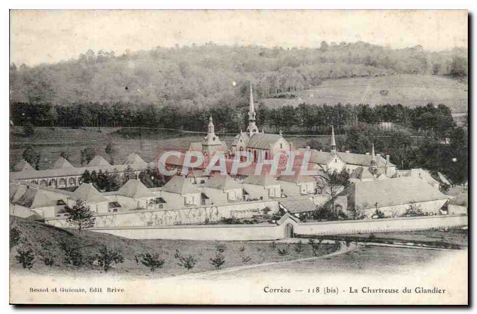 CPA Correze La Chartreuse du Glandier