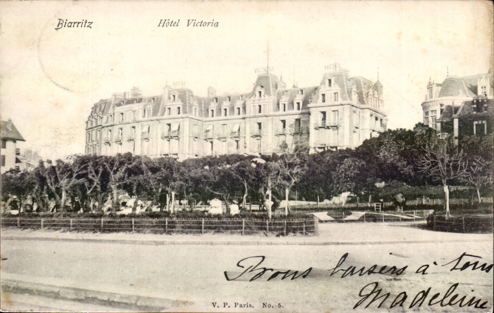 Biarritz CPA Hotel Victoria