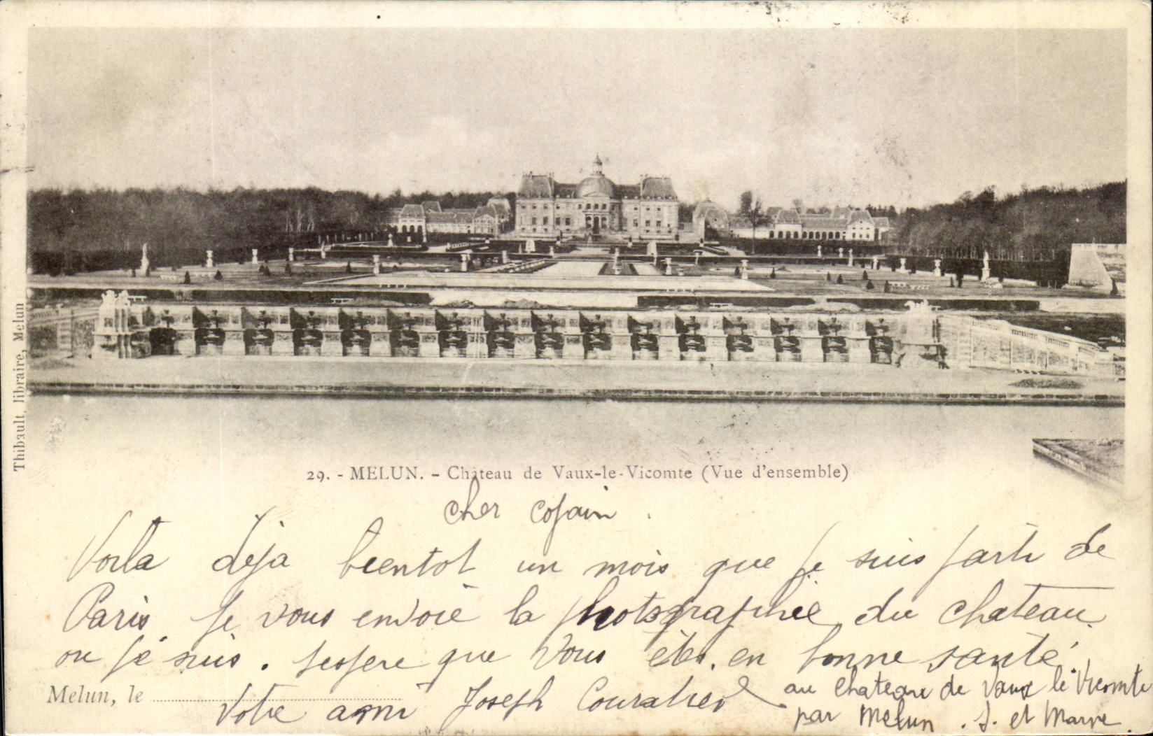 Melun CPA Chateau de Veux le Vicomte