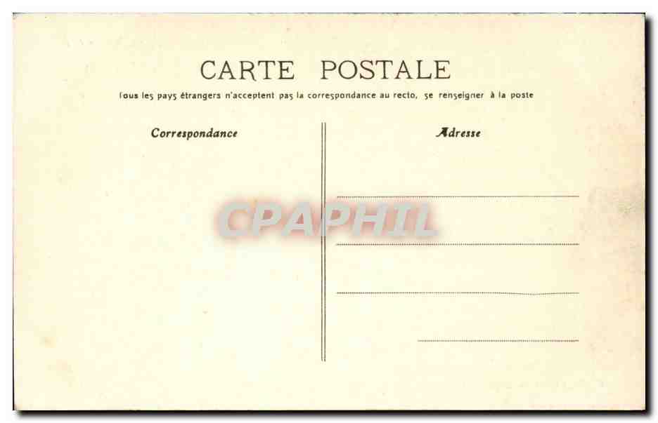 Bagnols CPA Le viaduc du chemin de fer — Rückseite