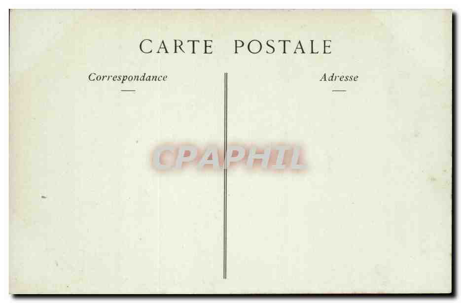 Chartres cPA Vue generale prise de la Courtille — Rückseite