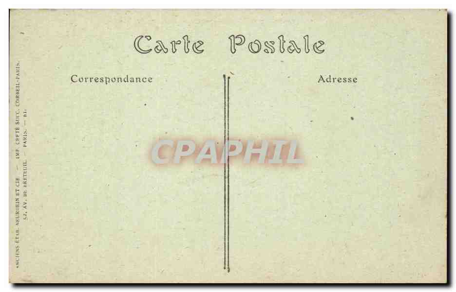 Chartres cPA Cathedrale Portail meridional — Verso