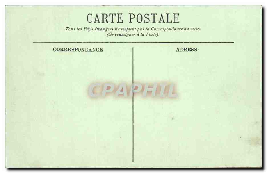 Le Havre CPA Vue generale et la nouvelle jetee — Rückseite