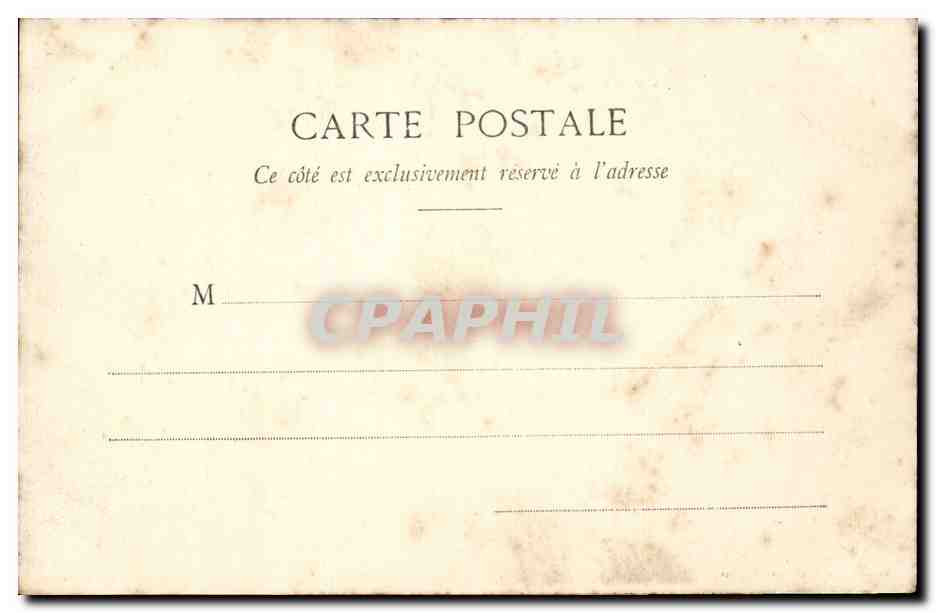 CPA Vue generale de Luchon Prise de Cazarilh — Verso