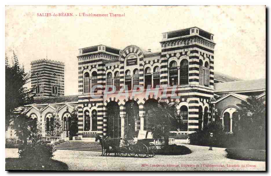 SAlies de Bearn CPA L'etablissement thermal