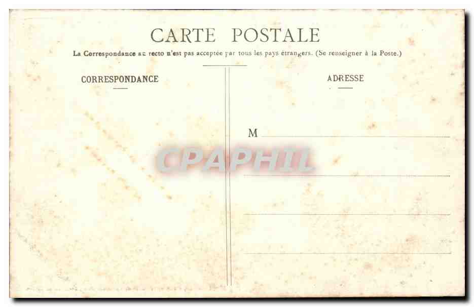 SAlies de Bearn CPA L'etablissement thermal — Rückseite