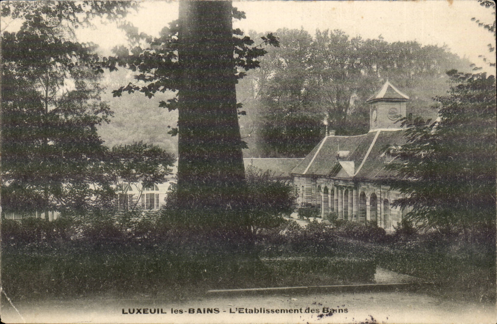 Luxeuil les Bains CPA Etablissement des bains
