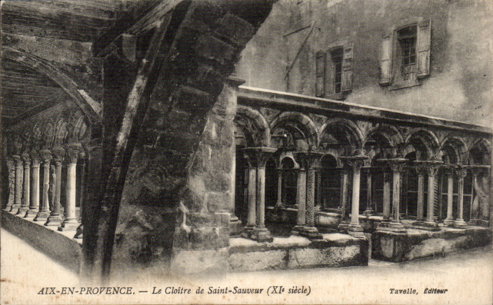Aix-en-Provence — Der Cloister von Saint-Sauveur (11. Jahrhundert) — Tavelle, Verlag