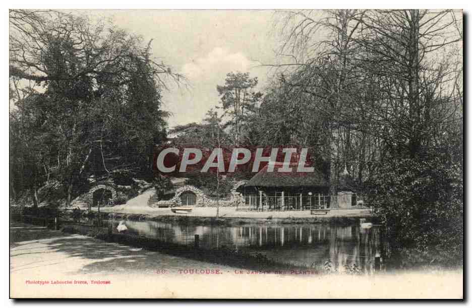 Toulouse — Le Jardin des Plantes — Phototypie Labouche Frères, Toulouse