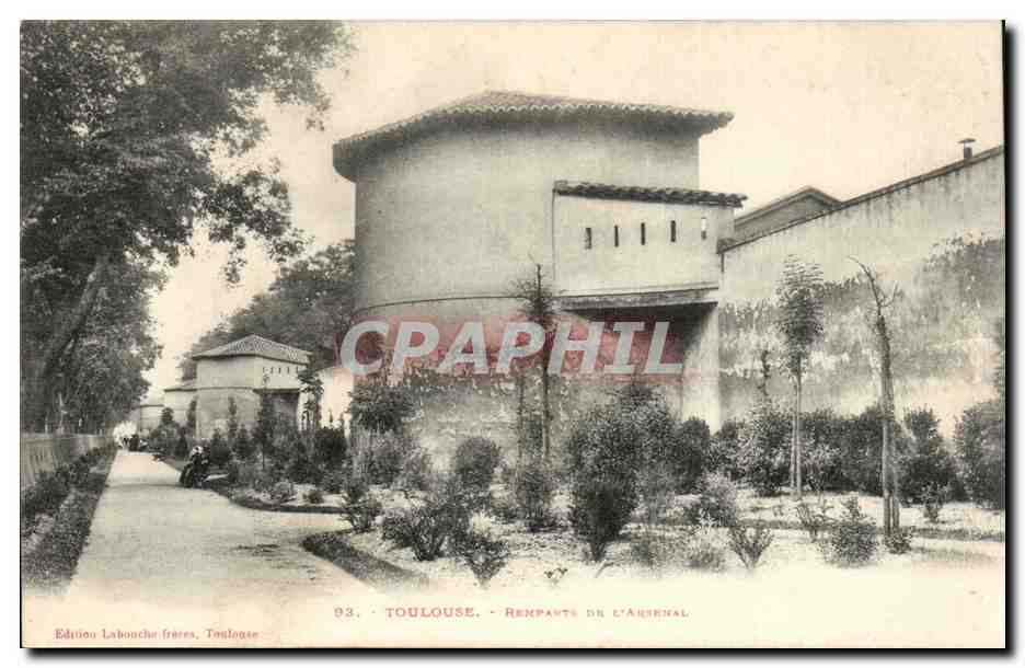 Toulouse CPA Remparts de l'arsenal