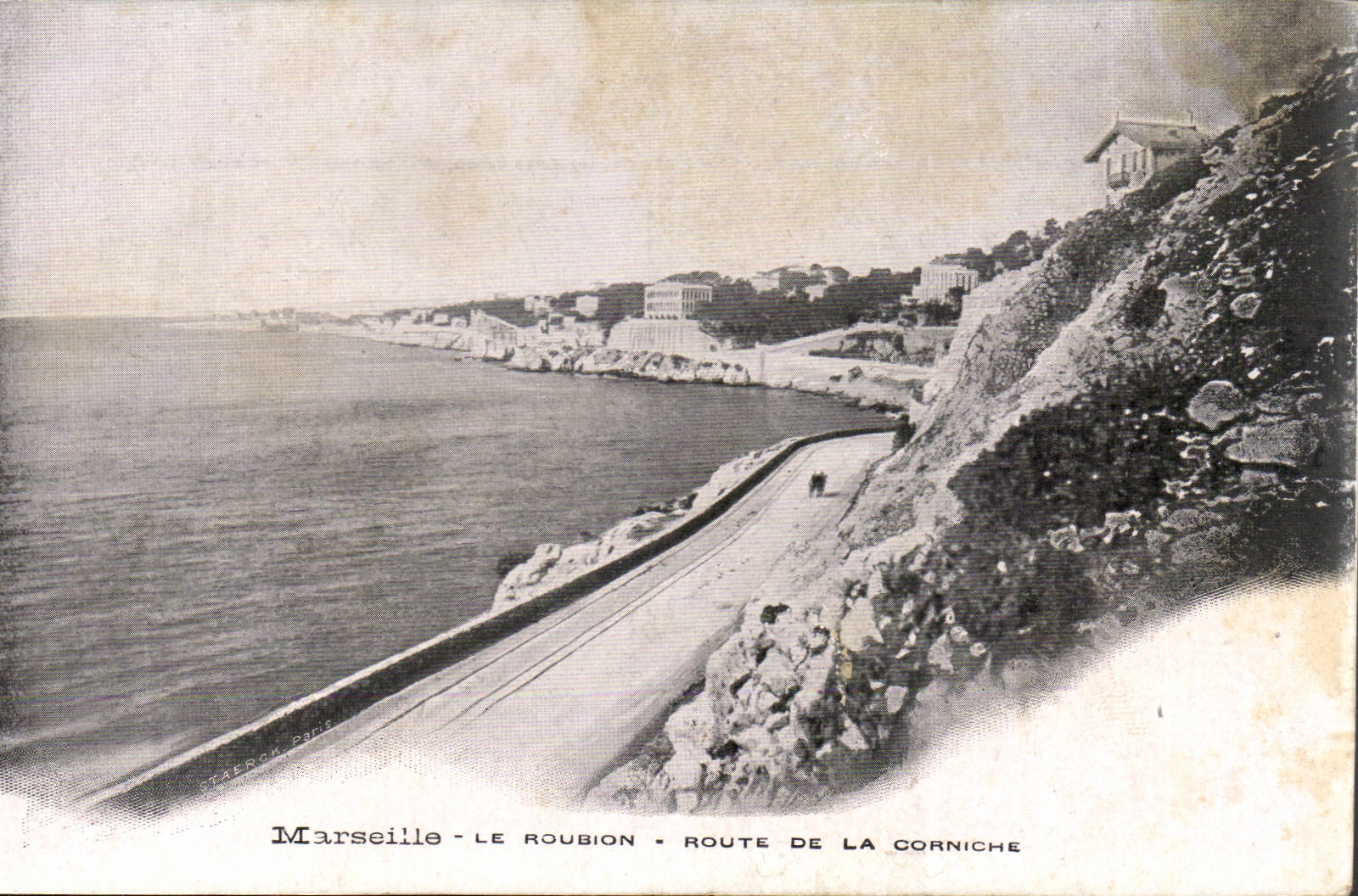 Marseille CPA Le Roubion Route de la corniche
