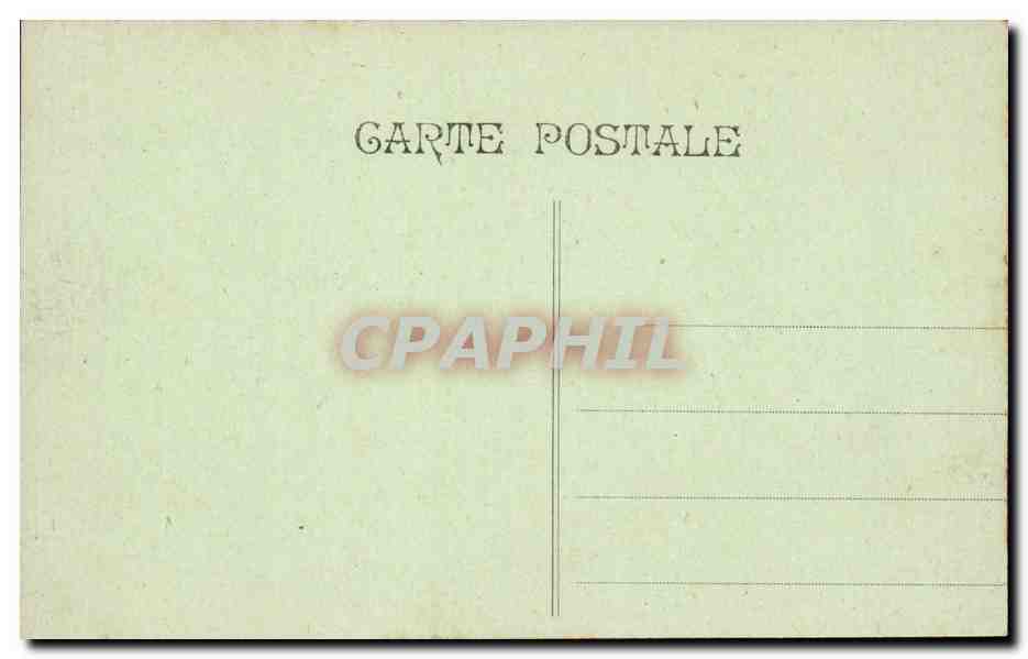 Marseille CPA La Poste — Back
