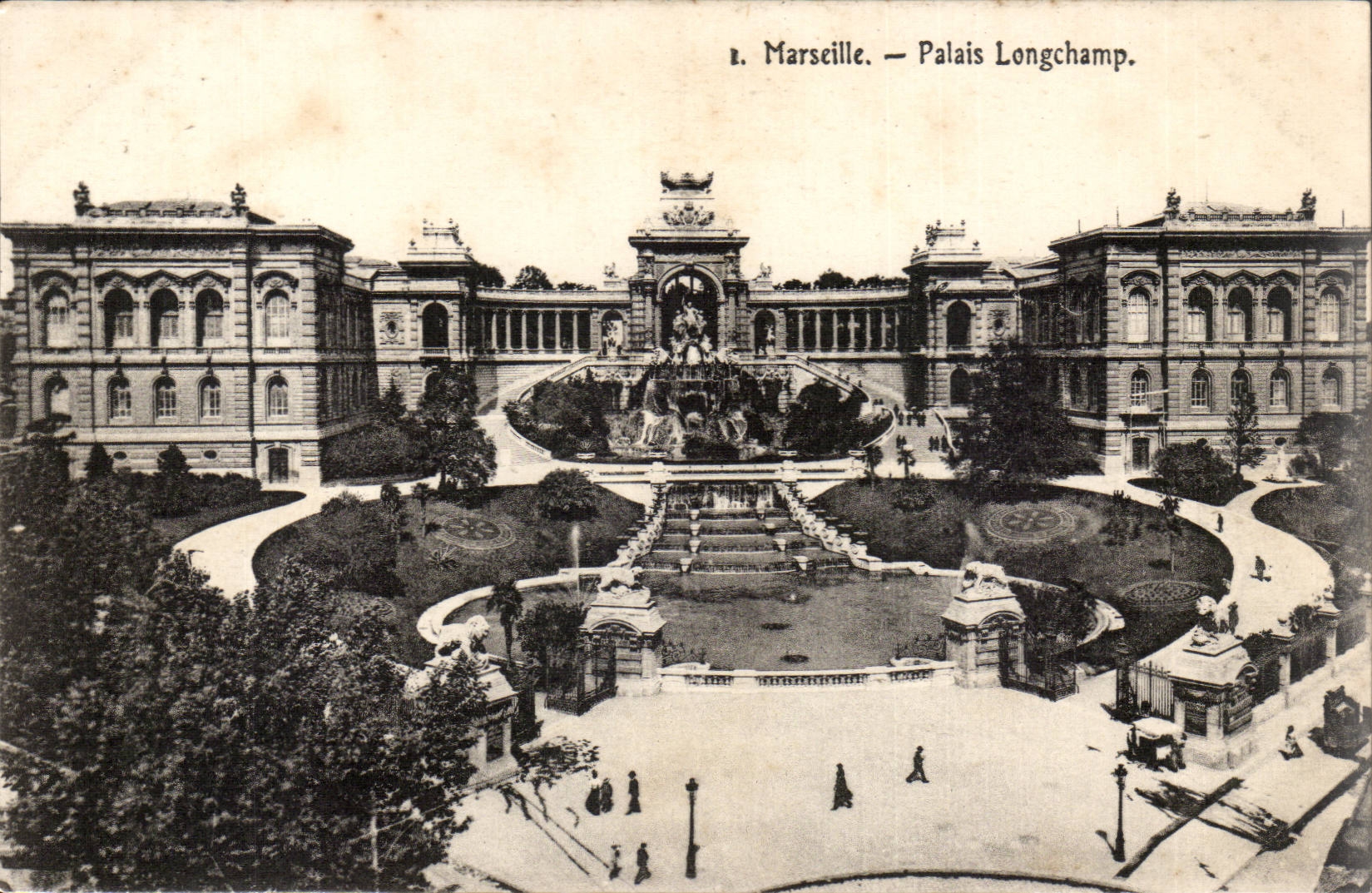 Marseille — Palais Longchamp — Éditeur non identifié, n° de série 1