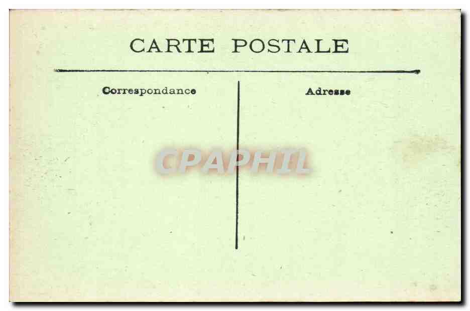 Marseille — Palais Longchamp — Éditeur non identifié, n° de série 1 — Rückseite