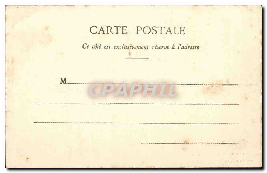 Les Baux CPA Vue generale — Verso