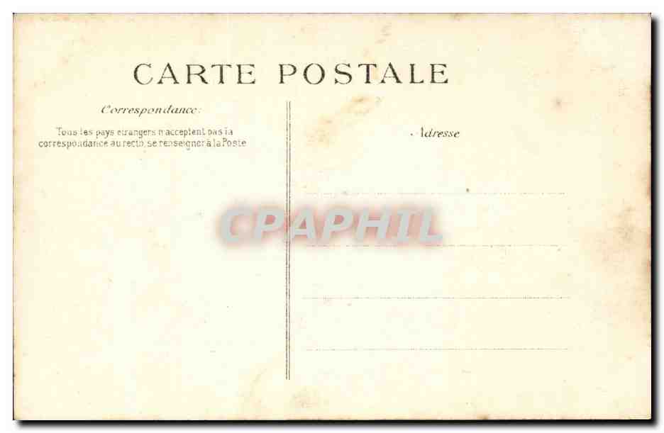 CPA Ancienne abbaye de Mozat — Rückseite