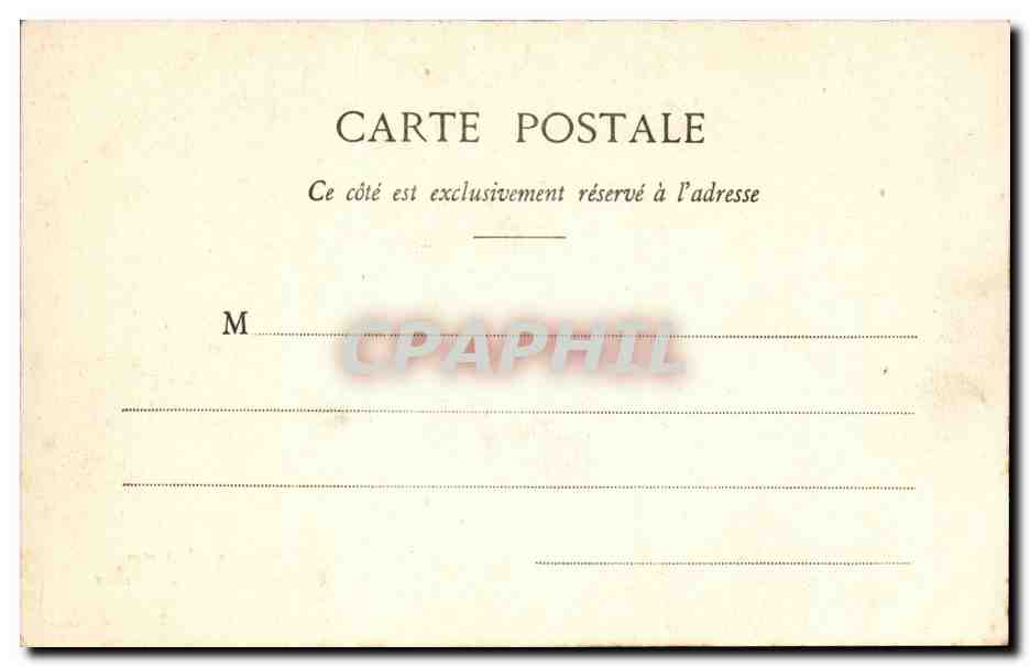 Saint Emilion CPA Ancien cloitre du couvent des cordeliers — Rückseite